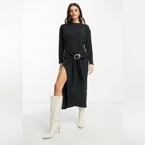 NWOT ASOS DESIGN super soft long sleeve maxi dress